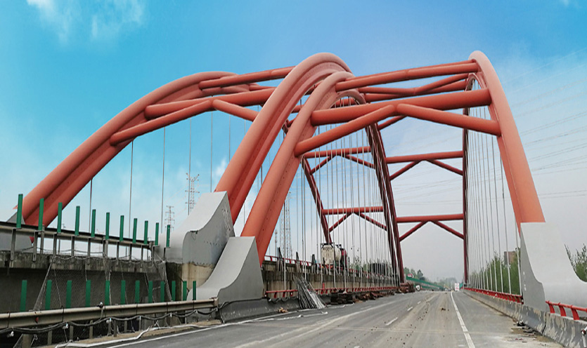 溧阳南河特大桥整体顶升工程