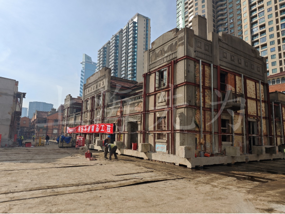 五栋老宅毫米级“归位”，张园东区焕新倒计时